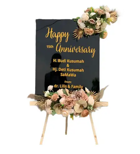 Papan Bunga Akrilik Sungai Bahar